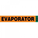 4" x 24" IIAR Component Marker "Evaporator/Low"_noscript