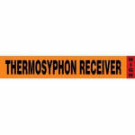 4" x 24" IIAR Component Marker "Thermosyphon ..."_noscript