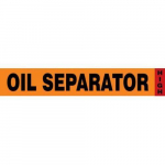 4" x 24" IIAR Component Marker "Oil Separator/High"_noscript