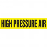 1-1/2" x 2" ANSI Pipe Marker "High Pressure Air"