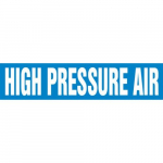 1-1/2" x 2" ANSI Pipe Marker "High Pressure Air"
