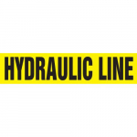 1-1/2" x 2" ANSI Pipe Marker "Hydraulic Line"