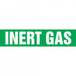 1-1/2" x 2" ANSI Pipe Marker "Inert Gas"