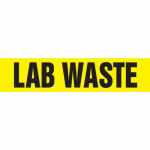 1-1/2" x 2" ANSI Pipe Marker "Lab Waste"