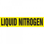 1-1/2" x 2" ANSI Pipe Marker "Liquid Nitrogen"