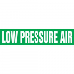 1-1/2" x 2" ANSI Pipe Marker "Low Pressure Air"
