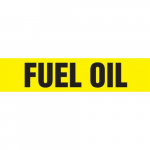 12" x 30 ft. Roll Form Pipe Marker "Fuel Oil"_noscript