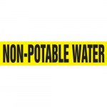 12" x 30 ft. Form Pipe Marker "Non-Potable Water"