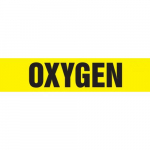 12" x 30 ft. Roll Form Pipe Marker "Oxygen"