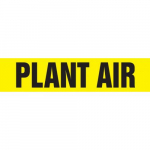 12" x 30 ft. Roll Form Pipe Marker "Plant Air"_noscript