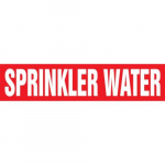 12" x 30 ft. Form Pipe Marker "Sprinkler Water"