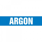 12" x 30 ft. Roll Form Pipe Marker "Argon"