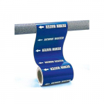 12" x 30 ft. Form Pipe Marker "High Pressure Water"