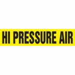 2" x 54 ft. Roll Tape Pipe Marker "Hi Pressure Air"_noscript