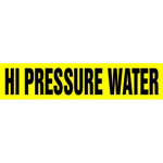 1" x 54 ft. Roll Tape Pipe Marker "Hi Pressure ..."_noscript