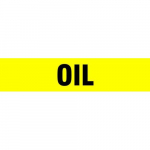 1" x 54 ft. Roll Tape Pipe Marker "Oil"_noscript