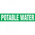 2" x 54 ft. Roll Tape Pipe Marker "Potable Water"_noscript