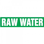 2" x 54 ft. Roll Tape Pipe Marker "Raw Water"_noscript