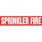 1" x 54 ft. Roll Tape Pipe Marker "Sprinkler Fire"_noscript