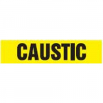 2" x 54 ft. Roll Tape Pipe Marker "Caustic"_noscript