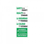 74" x 28" Safety Banner "Safety Is The Priority..."
