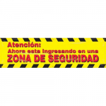 28" x 8ft Safety Banner "Attention: You Are ..."