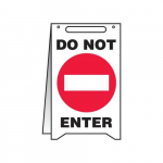 20" x 12" Fold-Ups Safety Sign "Do Not Enter"_noscript