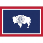 Wyoming State Flag, 3' x 5'