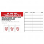 12" x 9" 5S Red Tag Tracking Center_noscript