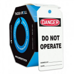 "Danger Do Not Operate" Safety Tag in Roll