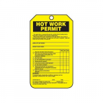 Confined Space Tag "Hot Work Status"_noscript