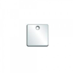 1-1/2" Blank Stainless Steel Id Tag Square_noscript