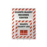 20" x 15" Safety Sign "Sharps Injury Record ..."_noscript