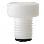 #7 Solid PTFE Plug Adapter, Silicone O-Ring