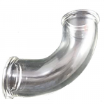 1/2" Beaded Process Pipe Sweep Elbow, 90 Degrees_noscript