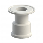 1" x 1" Process Pipe to Flange Adapter, PTFE_noscript