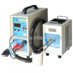 15 kW Mid-Frequency Split Induction Heater w/ Timers 30-80 kHz