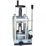 24-Ton Pellet Press with Hydraulic Pump & Safety Shield_noscript