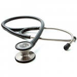 Adscope 601 Convertible Cardiology Stethoscope, Black_noscript
