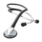 Adscope 614 Platinum Pediatric Stethoscope, Black_noscript