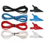 10 ft. Color-Coded Leads w/ Clips Set