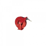 Narrow Double Post Oil Hose Reel with 317813-40 Hose