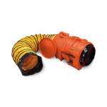 16" AC Plastic Axial Blower w/ Canister