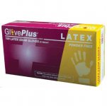 GlovePlus Latex Powder Free Exam Gloves, Extra Small