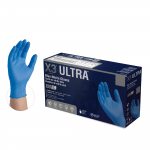 X3 Ultra Nitrile Blue Gloves, L Size_noscript