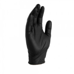X3 200 Medium Black 200 Nitrile Powder Free Gloves_noscript