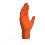 Gloveworks XL Orange Heavy Duty Orange Nitrile Gloves