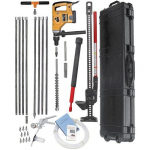 Gas Vapor Probe Kit with Dedicated Tips and DeWalt D25600K Roto Hammer Drill