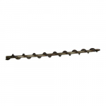 1.5" x 36" Stainless Steel Flighted Extension_noscript