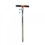 .875" x 24" Plated Soil Recovery Probe with Handle